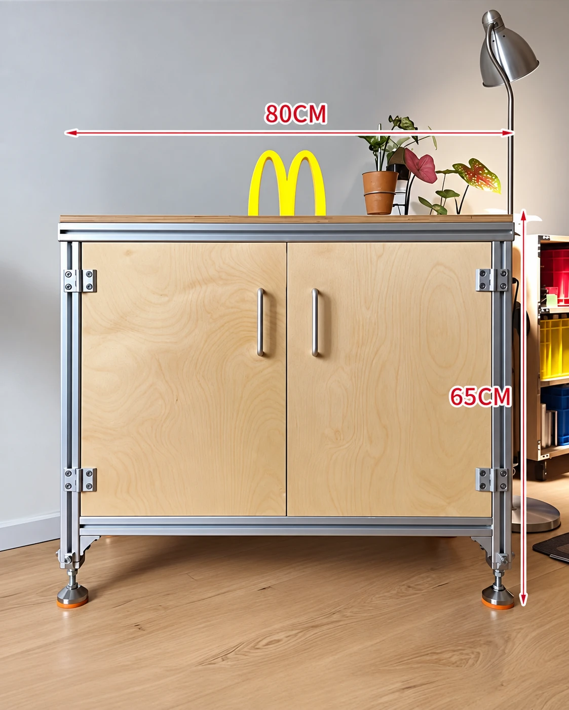 ANBAK compact birch cabinet