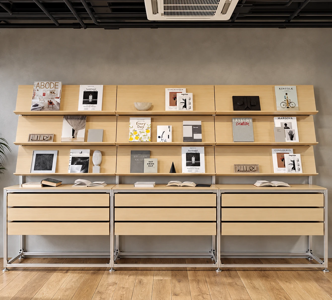 ANBAK modular library display