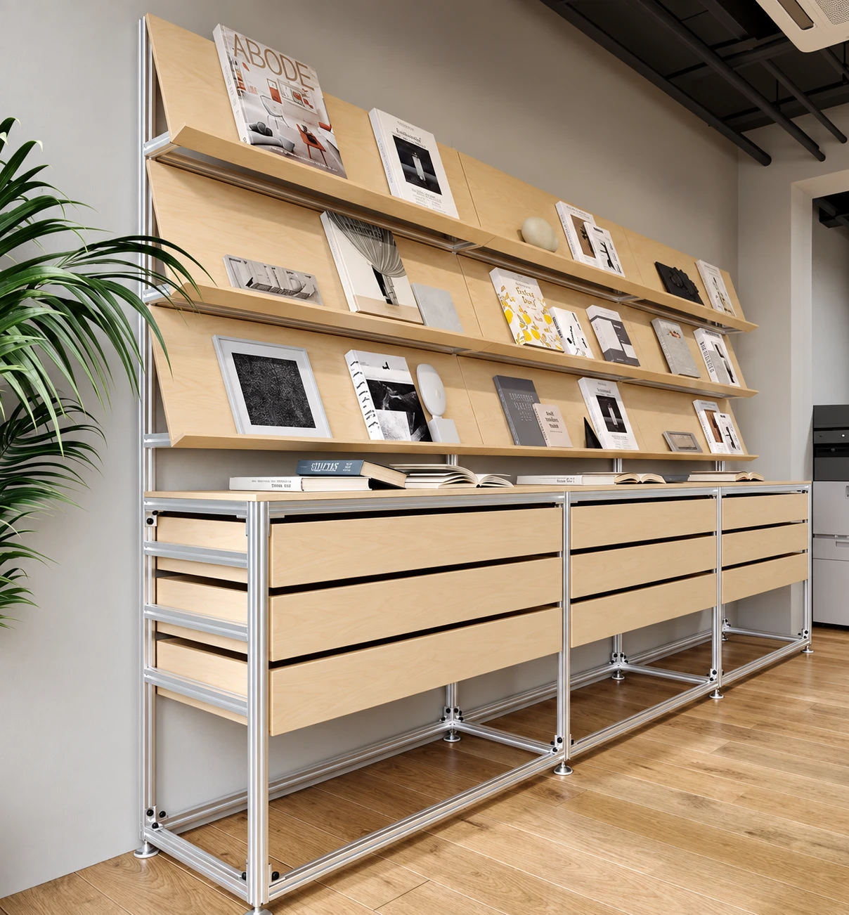 ANBAK library installation side view
